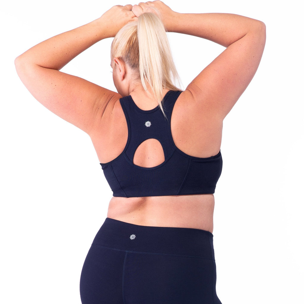 Grace Front Zip Up Basic Bra | Tracy's Unique Place