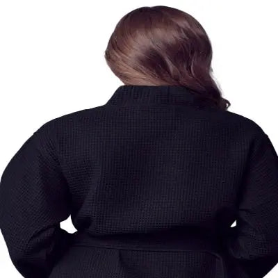 Knee-Length Waffle Women's Robe | Tracy's Unique Place