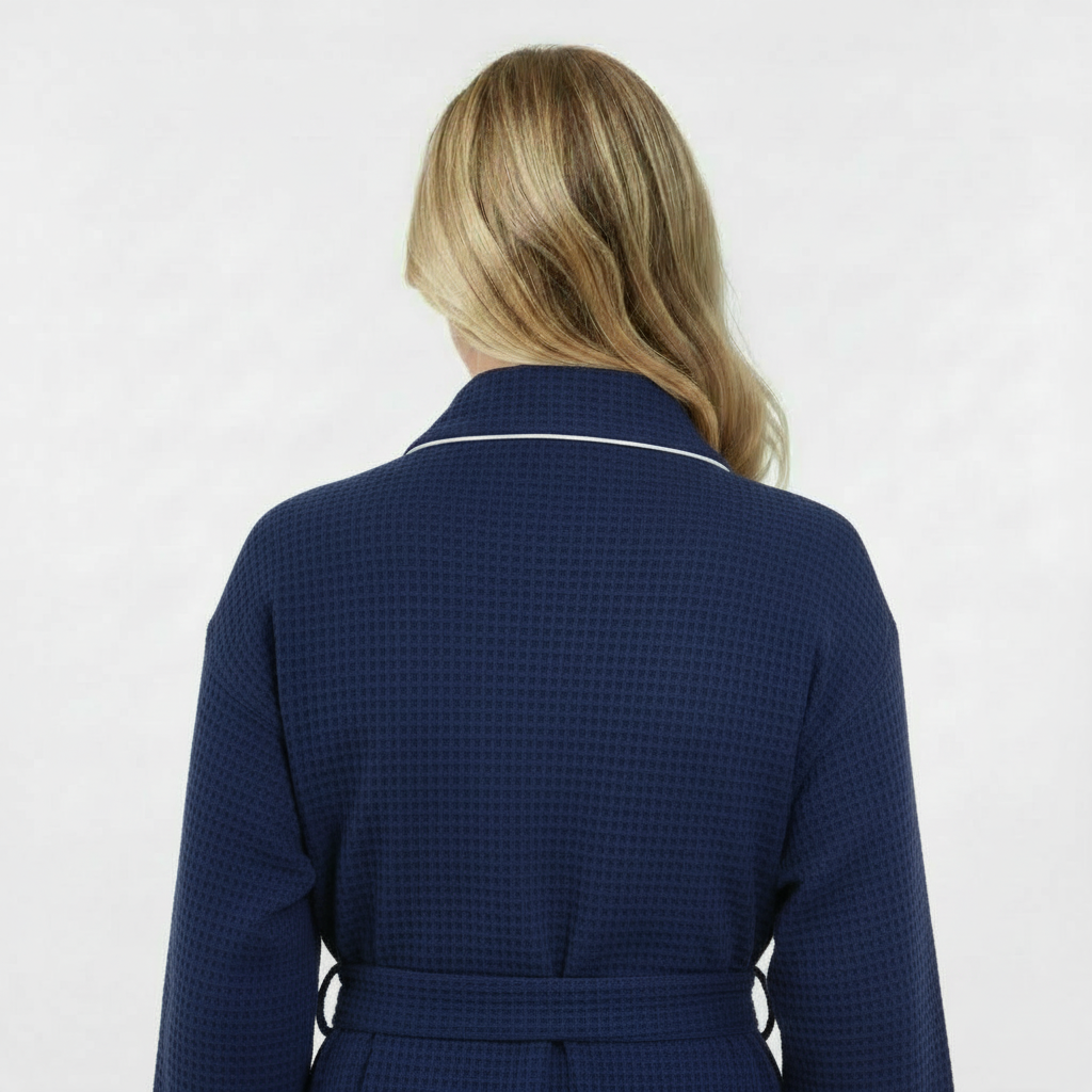 Knee-Length Waffle Women's Robe | Tracy's Unique Place
