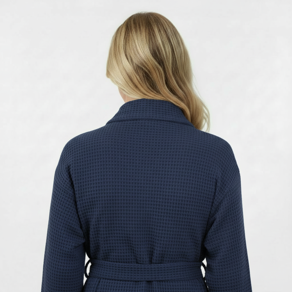 Knee-Length Waffle Women's Robe | Tracy's Unique Place