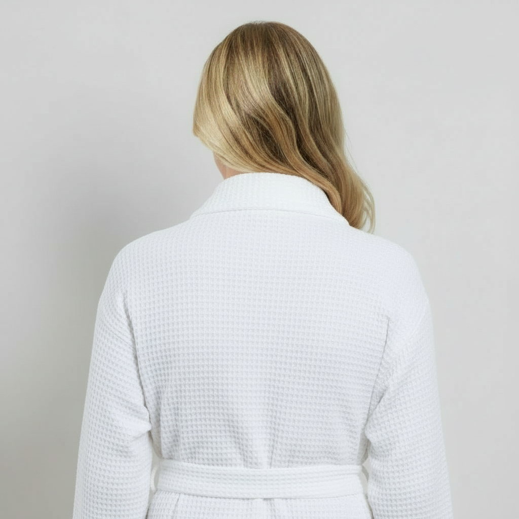 Knee-Length Waffle Women's Robe | Tracy's Unique Place