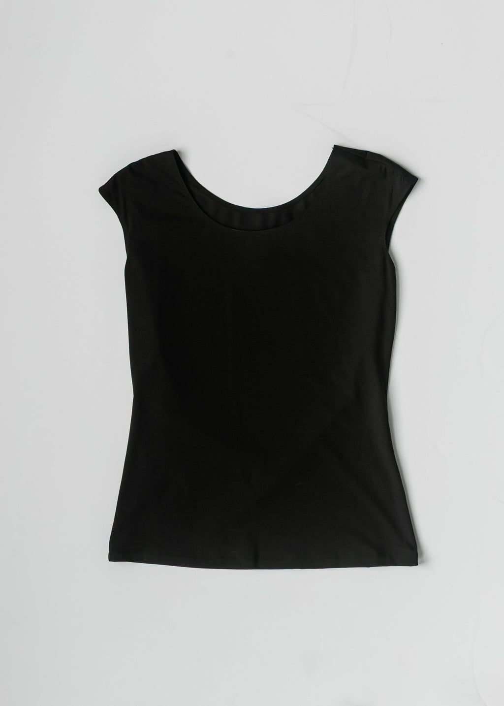 Classic Black Cap Sleeve Tank | Tracy Unique Place