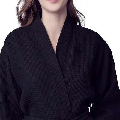 Knee-Length Waffle Women's Robe | Tracy's Unique Place