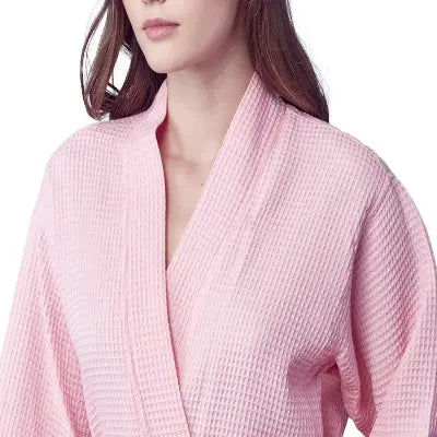 Knee-Length Waffle Women's Robe | Tracy's Unique Place