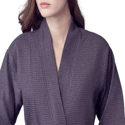 Knee-Length Waffle Women's Robe | Tracy's Unique Place
