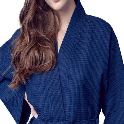 Knee-Length Waffle Women's Robe | Tracy's Unique Place