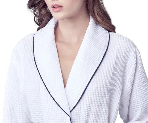 Knee-Length Waffle Women's Robe | Tracy's Unique Place