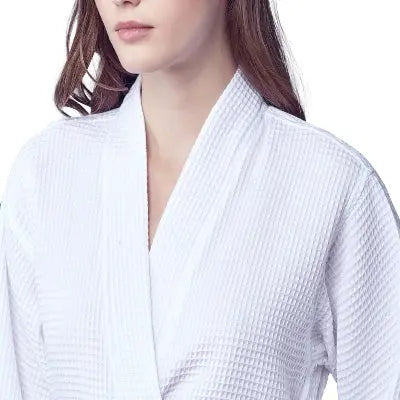 Knee-Length Waffle Women's Robe | Tracy's Unique Place