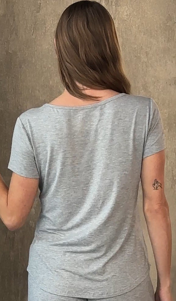 Women’s Bamboo Lounge Short Sleeve T-Shirtit | tracy's Unique Place