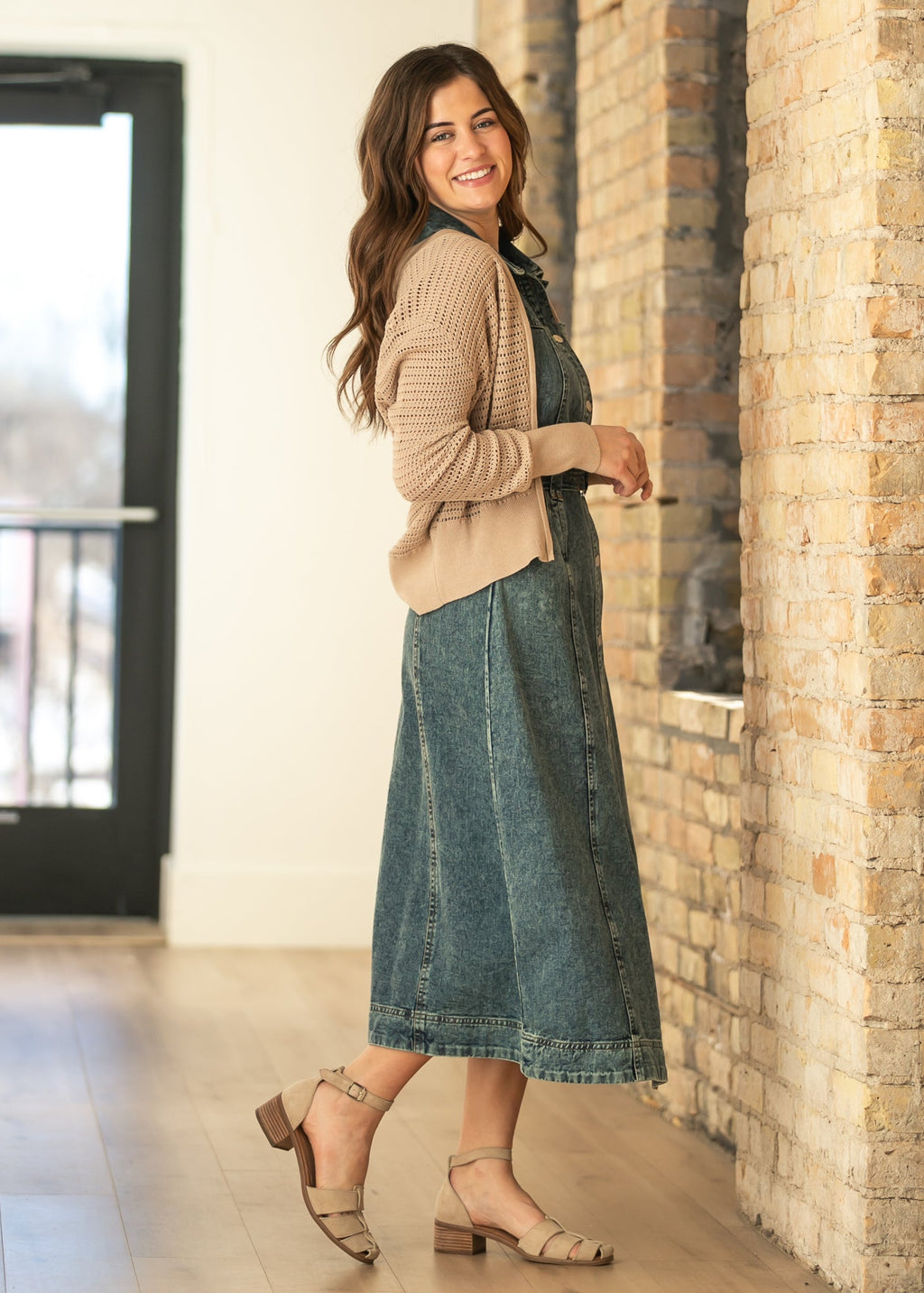 Tate Crochet Open Knit Cardigan | Tracy's Unique Place