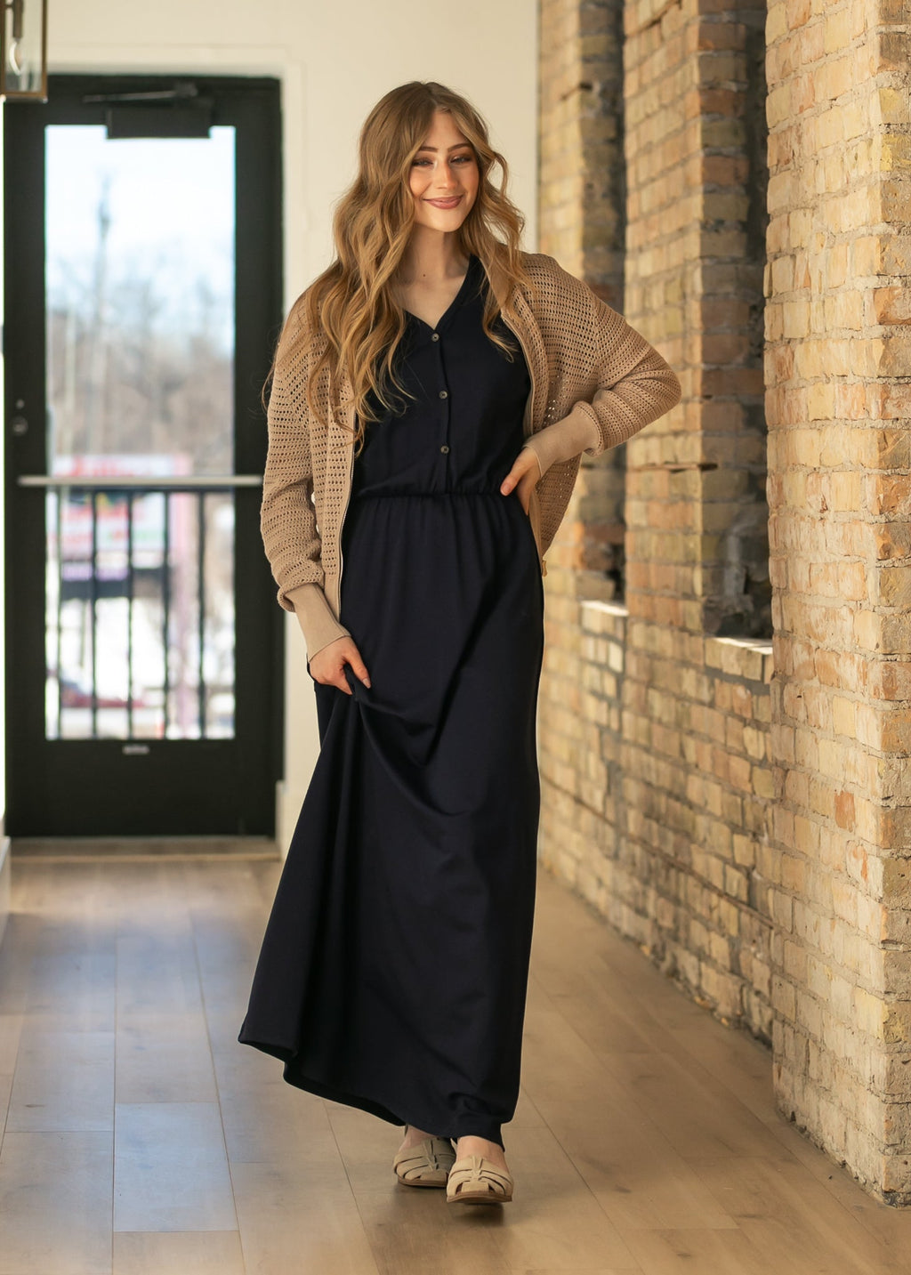 Tate Crochet Open Knit Cardigan | Tracy's Unique Place
